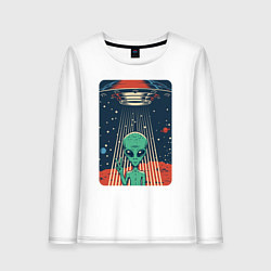 Женский лонгслив Mars Alien