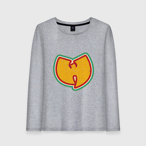 Женский лонгслив Wu-Tang Colors / Меланж – фото 1