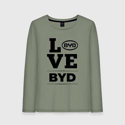 Женский лонгслив BYD Love Classic