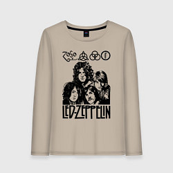 Женский лонгслив Led Zeppelin Black