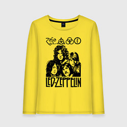 Женский лонгслив Led Zeppelin Black