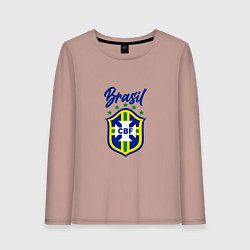Женский лонгслив Brasil Football