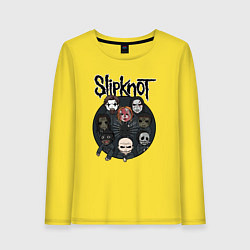 Женский лонгслив Slipknot art fan