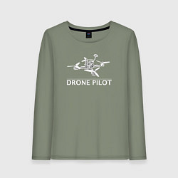 Женский лонгслив Drones pilot