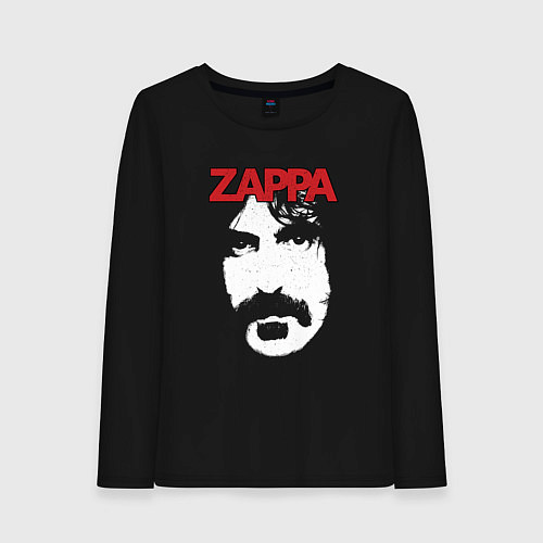 Женский лонгслив Frank Zappa / Черный – фото 1