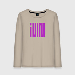 Женский лонгслив Logo I-dle