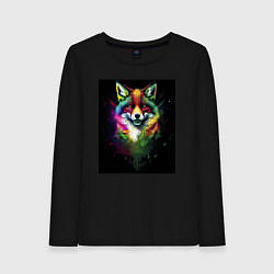 Женский лонгслив Colorful Fox