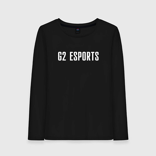 Женский лонгслив G2 ESPORTS / Черный – фото 1