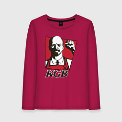 Женский лонгслив KGB Lenin