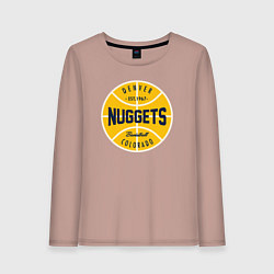 Женский лонгслив Denver Nuggets 1967