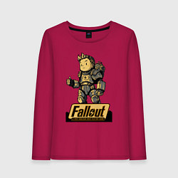 Женский лонгслив Vault boy in armor