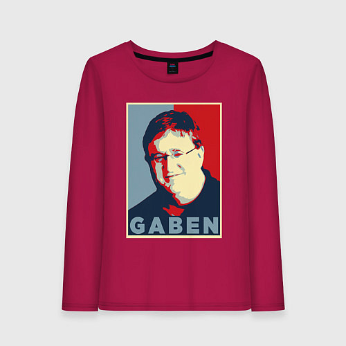 Женский лонгслив Gaben / Маджента – фото 1