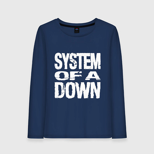 Женский лонгслив SoD - System of a Down / Тёмно-синий – фото 1
