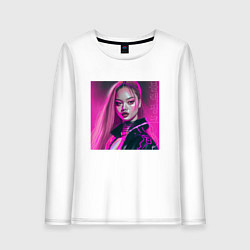 Женский лонгслив Blackpink Lisa аниме рисунок