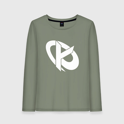 Женский лонгслив Karmine Corp / Авокадо – фото 1