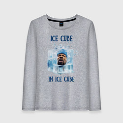 Женский лонгслив Ice Cube in ice cube