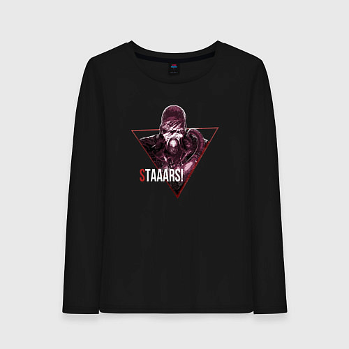 Женский лонгслив Немезис / Черный – фото 1