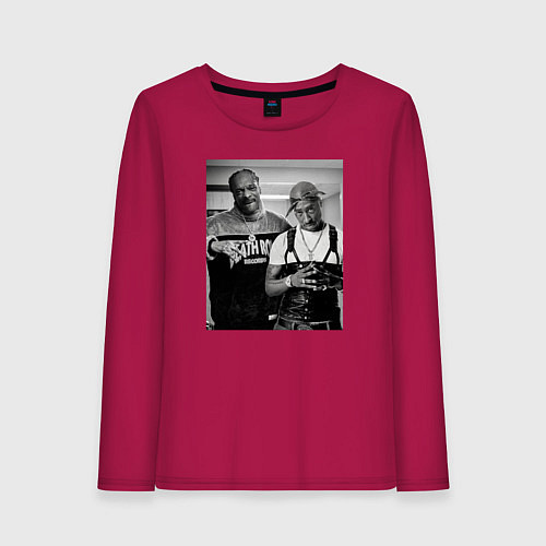 Женский лонгслив Old Gangstars / Маджента – фото 1