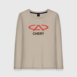 Женский лонгслив Chery Logo