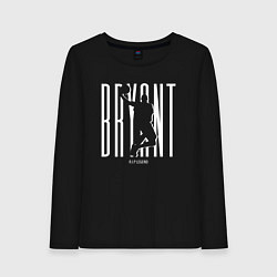 Лонгслив хлопковый женский Легенда Коби Брайант, цвет: черный