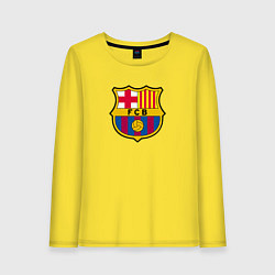 Женский лонгслив Barcelona fc sport