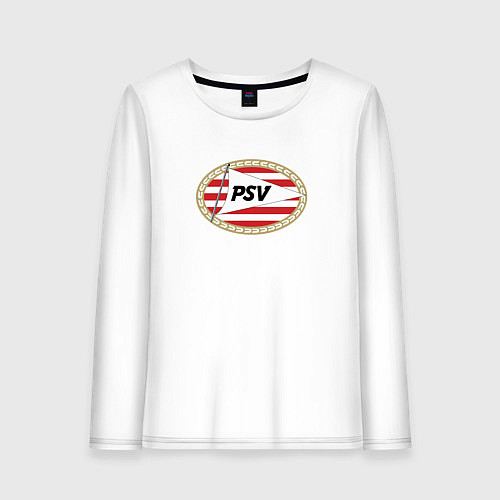 Женский лонгслив Psv sport fc / Белый – фото 1