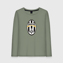 Лонгслив хлопковый женский Juventus sport fc, цвет: авокадо