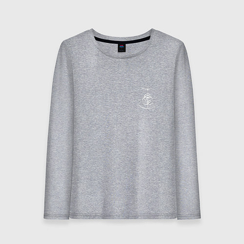 Женский лонгслив Логотип Elden Ring арт - мини / Меланж – фото 1