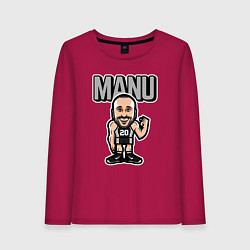 Женский лонгслив Manu