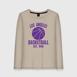Женский лонгслив Basketball Los Angeles