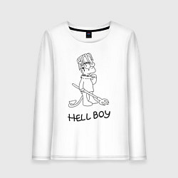 Женский лонгслив Bart hellboy Lill Peep