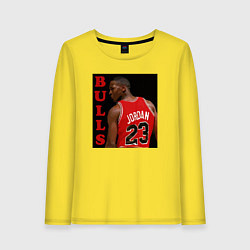 Женский лонгслив Bulls Jordan