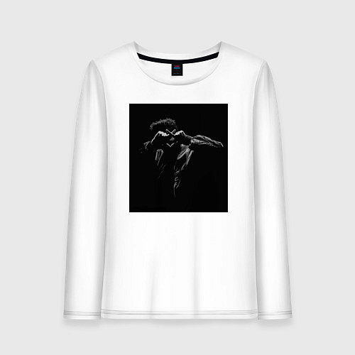 Женский лонгслив Xo weeknd / Белый – фото 1