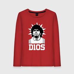 Женский лонгслив Dios Diego Maradona