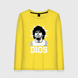 Женский лонгслив Dios Diego Maradona