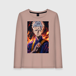 Женский лонгслив Satoru Gojo магическая битва