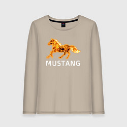 Женский лонгслив Mustang firely art