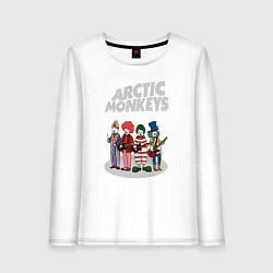 Женский лонгслив Arctic Monkeys clowns