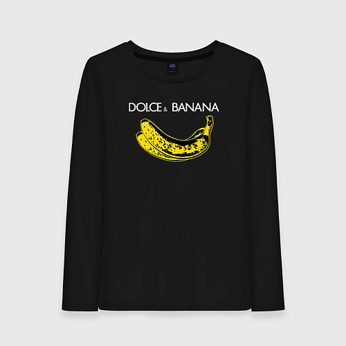 Женский лонгслив Dolce Banana / Черный – фото 1