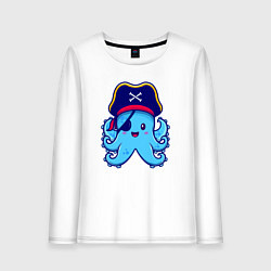 Женский лонгслив Pirate octopus