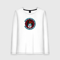 Женский лонгслив Я в принципе могу и промолчать, но нет такого прин