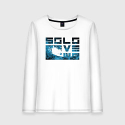 Лонгслив хлопковый женский Владыка Теней Джин Ву, цвет: белый