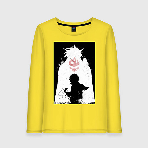 Женский лонгслив Гуррен-Лаганн пронзающий небеса Симон / Желтый – фото 1