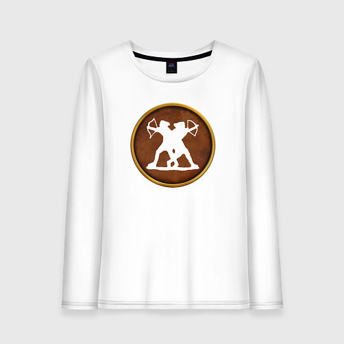 Женский лонгслив Скифия Rome: Total War Alexander / Белый – фото 1