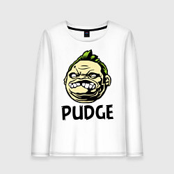 Женский лонгслив Pudge Face