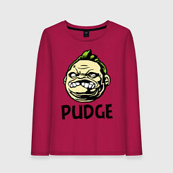 Женский лонгслив Pudge Face