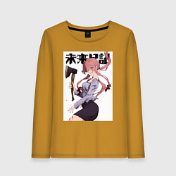 Женский лонгслив Дневник будущего Юно