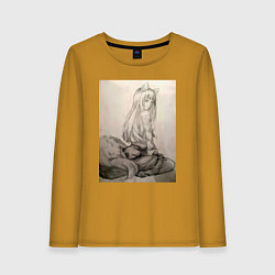 Женский лонгслив Мудрая волчица Холо