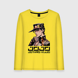 Женский лонгслив Jotaro Kujo - Jojo ai art