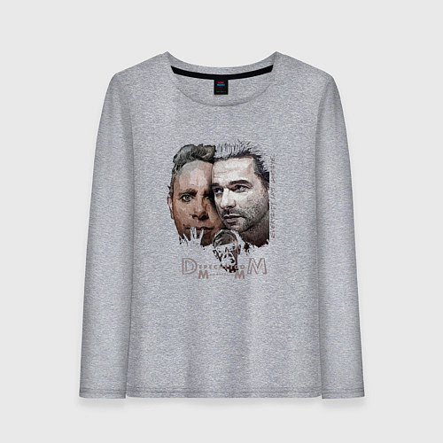 Женский лонгслив Depeche Mode - Everybody says goodbye / Меланж – фото 1